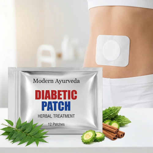 Ayurvedic Herb Sugar Control Patches - 12 Patches (Buy 1 Get 1 Free)